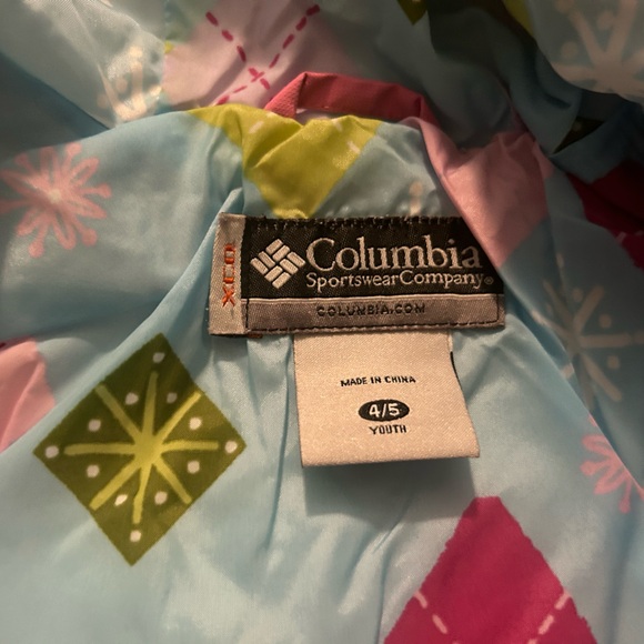 Columbia Kids' Pink Waterproof Jacket (Size 4/5) - Picture 8 of 8